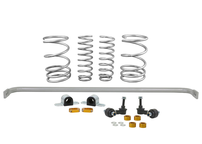 Front and Rear Grip Series Kit to Suit Hyundai I30 N PD Hatch and Fast Back - WHITELINE — KS Racing Australia
