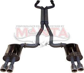 DPE HOLDEN COMMODORE VE VF V8 SEDAN & WAGON DUAL 2.5IN CAT BACK SYSTEM WITH 3.5IN TIPS - MANTA — KS Racing Australia
