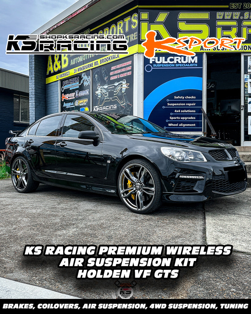 HSV VF GTS / CLUBSPORT / MALOO / SENATOR Premium Wireless Air Suspension Kit - KS RACING — KS Racing Australia