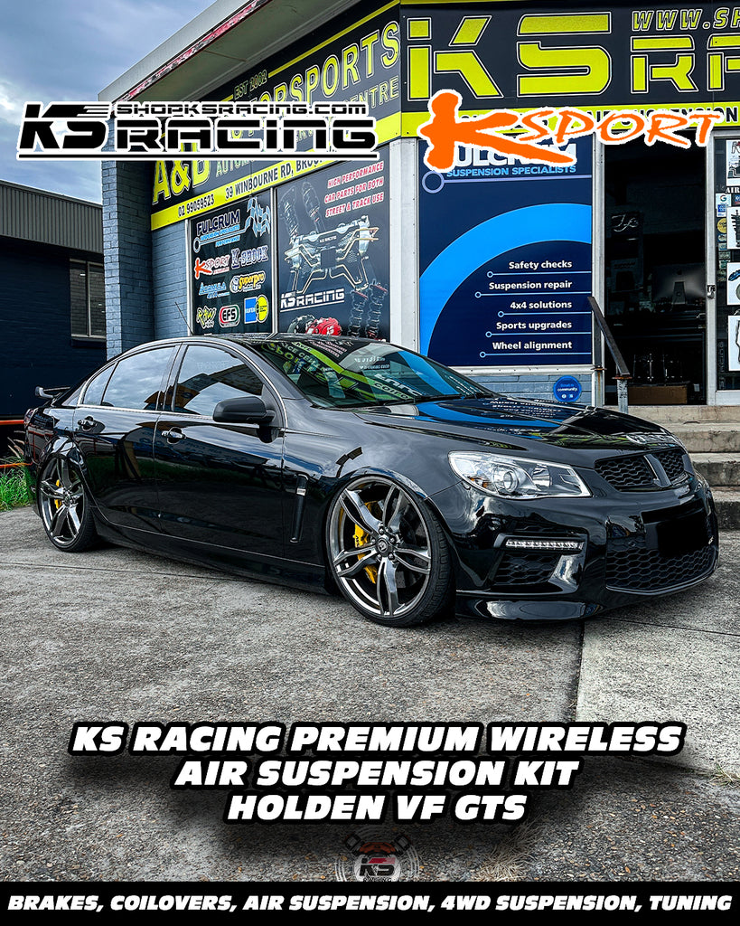 HSV VF GTS / CLUBSPORT / MALOO / SENATOR Premium Wireless Air Suspension Kit - KS RACING — KS Racing Australia