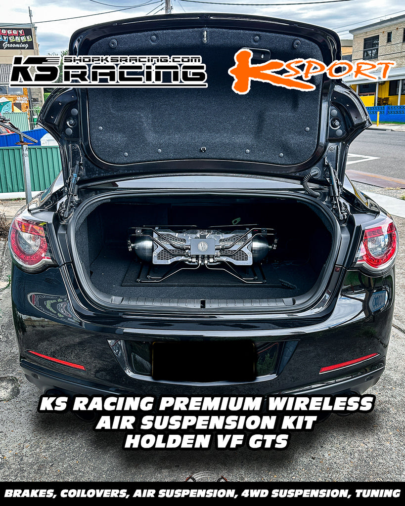 HSV VF GTS / CLUBSPORT / MALOO / SENATOR Premium Wireless Air Suspension Kit - KS RACING — KS Racing Australia