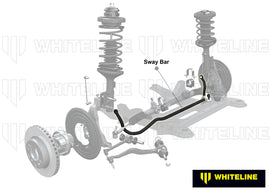 Front Sway Bar - 26mm 4 Point Adjustable to Suit Holden Commodore VE, VF and HSV - WHITELINE — KS Racing Australia