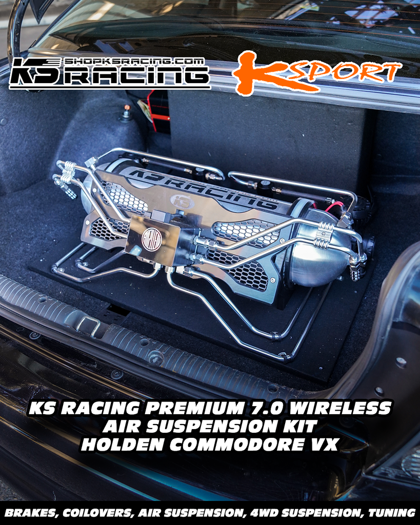 Holden Commodore VT-VY SEDAN Premium Wireless Air Suspension Kit - KS RACING — KS Racing Australia