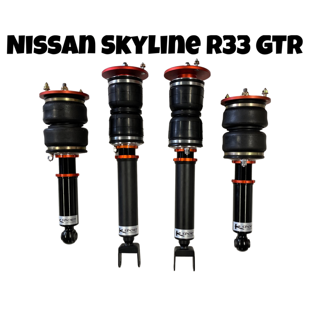 Nissan Skyline R33 GTR Air Suspension Air Struts Front and Rear - K SPORT — KS Racing Australia