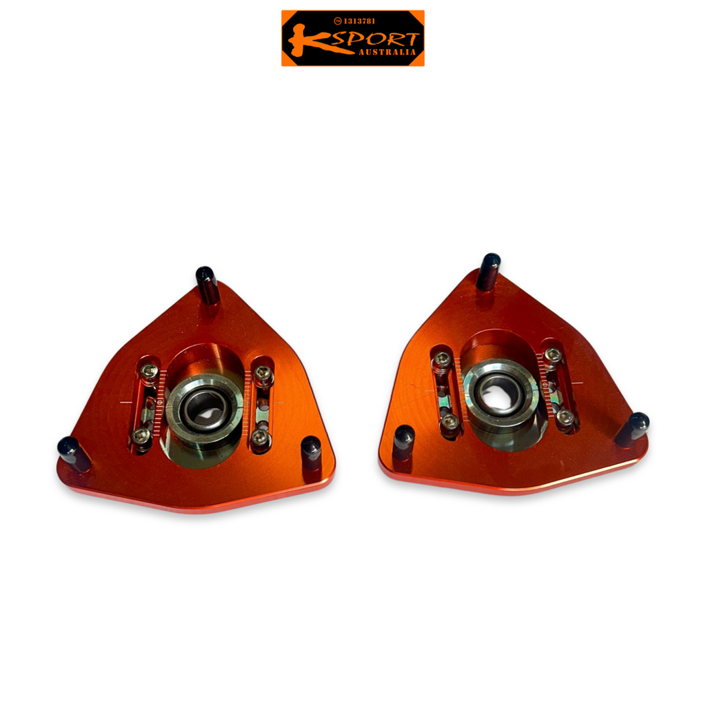 K SPORT Coilover Camber Top Plates - Pair — KS Racing Australia