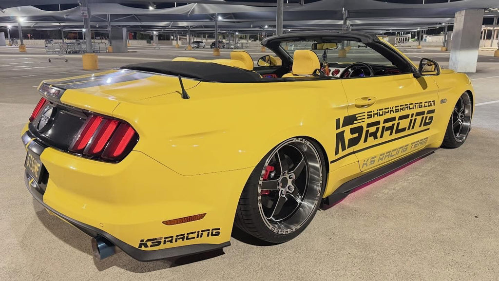 Ford Mustang 15-UP Premium Wireless Air Suspension Kit - KS RACING — KS Racing Australia