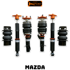 Mazda 3 BK MPS 04-09 Air Suspension Air Struts Front and Rear - K SPORT — KS Racing Australia