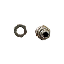 Load image into Gallery viewer, Straight Male 1/4" (6.35mm) x 8mm Airline Adapter Fitting Stainless Steel Air Fitting — KS Racing Australia