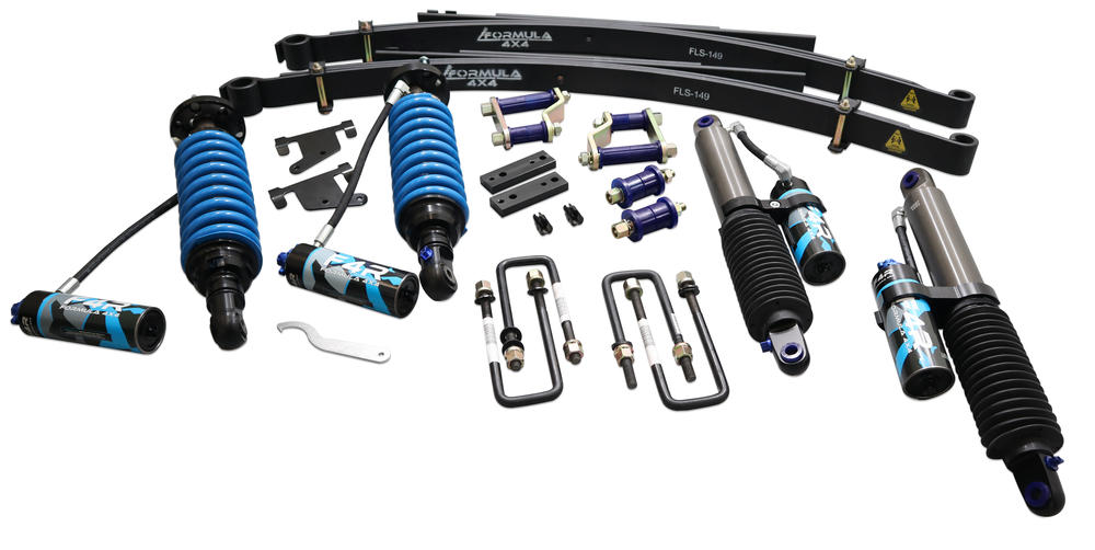 2-3 Inch Adjustable F4R Formula 4x4 Lift Kit to suit Isuzu D-Max TFS, RG01 2019-on & Mazda BT-50 — KS Racing Australia