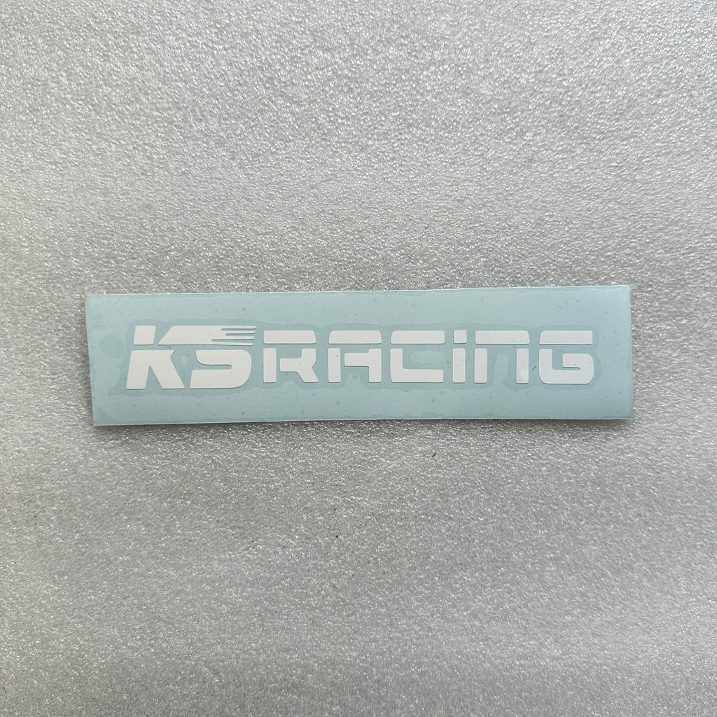 KS RACING 15cm Vinyl Sticker Decal — KS Racing Australia