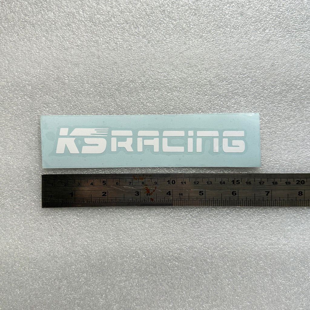 KS RACING 15cm Vinyl Sticker Decal — KS Racing Australia