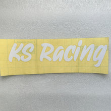Load image into Gallery viewer, KS RACING 28cm Vinyl Sticker Decal — KS Racing Australia