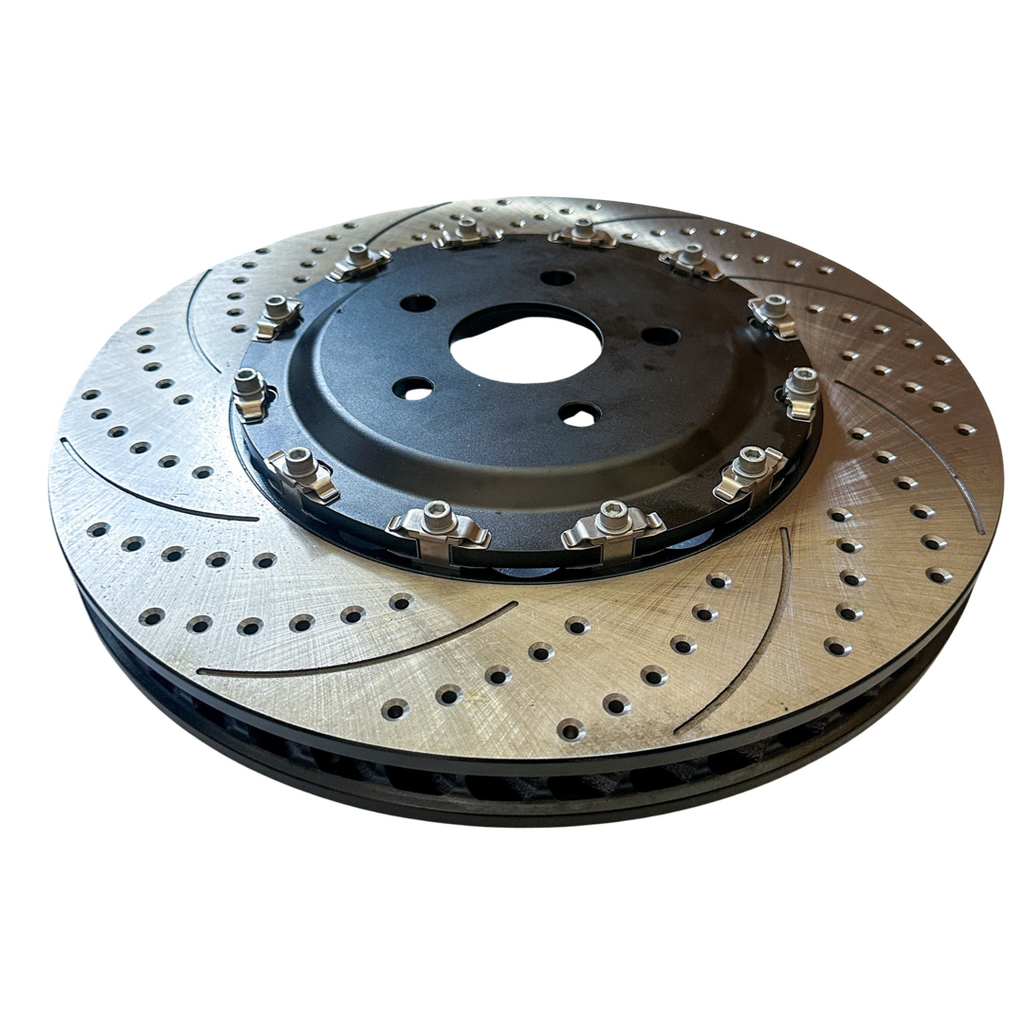 Ford Falcon BA Front Super 8 Pot 405mm Floating Disc - KS RACING BRAKE KIT — KS Racing Australia