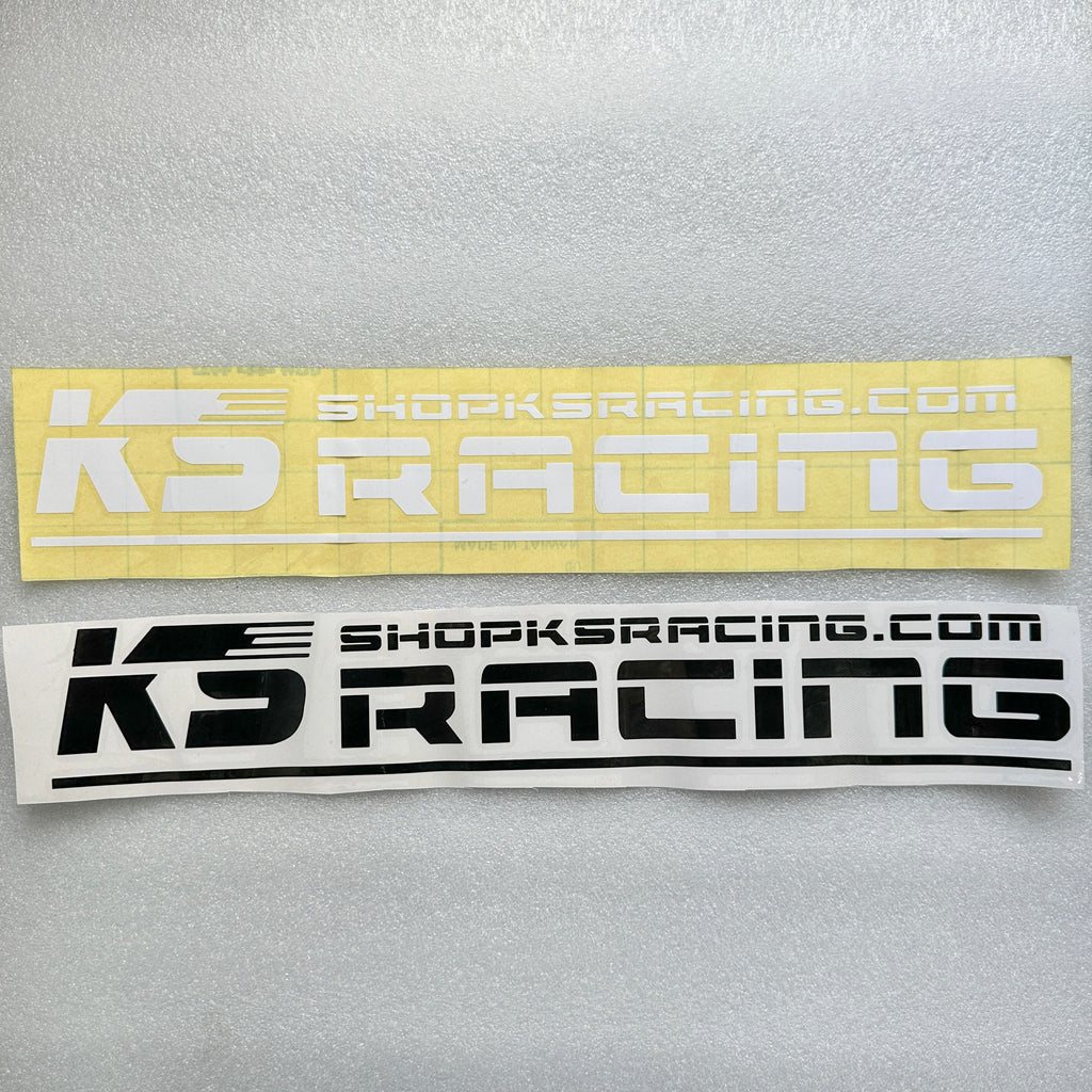 KS RACING 40cm Vinyl Sticker Decal — KS Racing Australia
