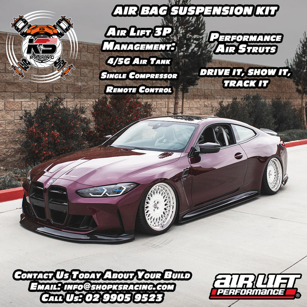 Volkswagen Transporter 2WD 3.2L T5 03-15 Air Lift Performance 3P Air Suspension with KS RACING Air — KS Racing Australia