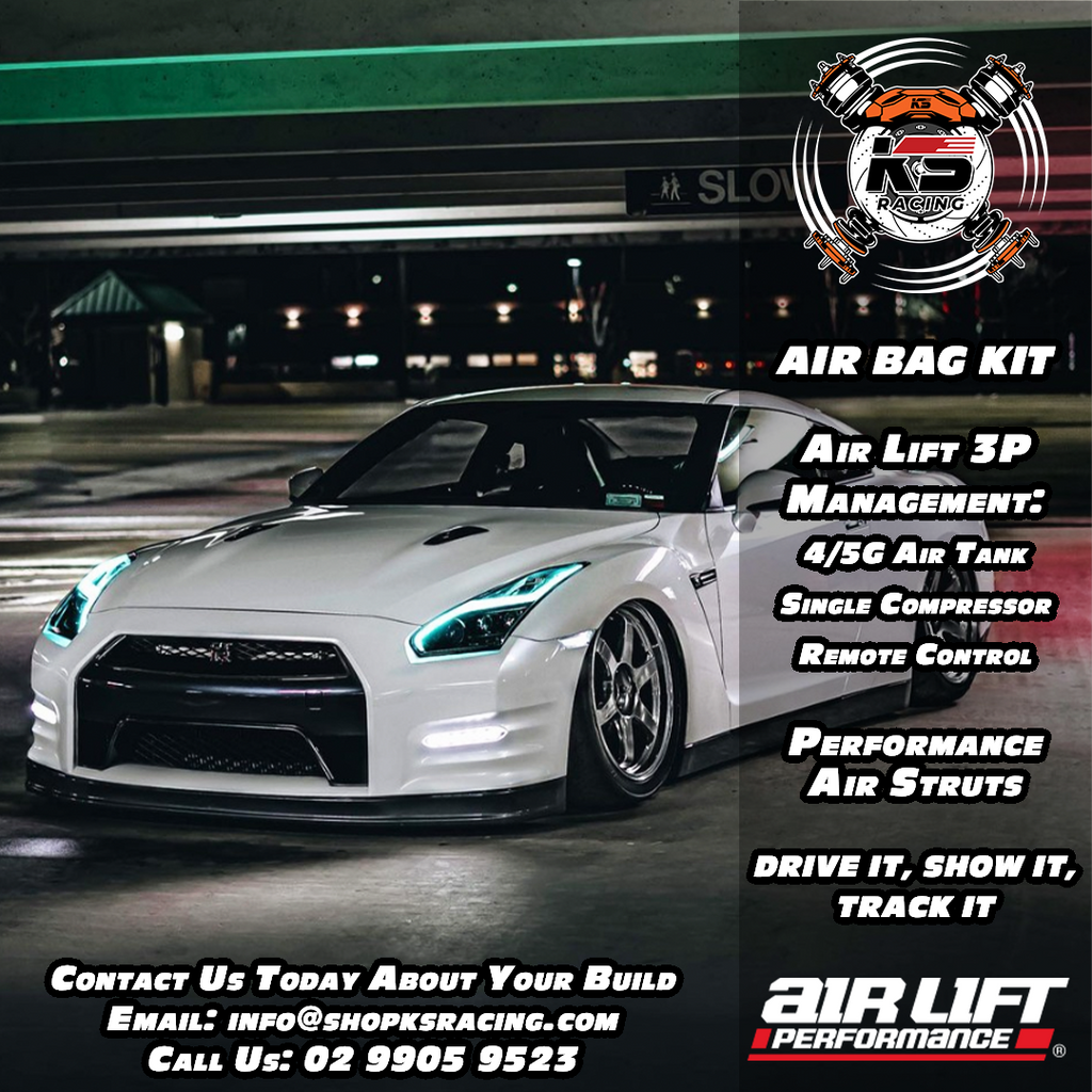 Kia Cerato (3rd Gen) 19-23 Air Lift Performance 3P Air Suspension with KS RACING Air Struts — KS Racing Australia