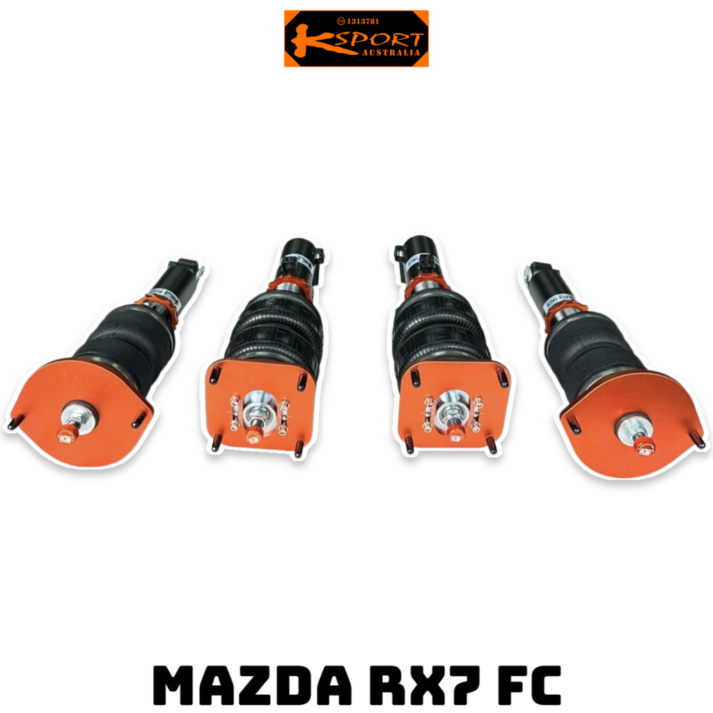 Mazda RX-7 FC Premium Wireless Air Suspension Kit - KS RACING — KS Racing Australia
