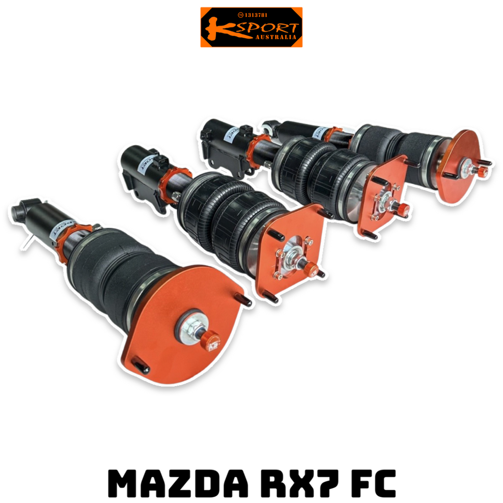 Mazda RX-7 FC3S 86-91 Premium Wireless Air Suspension Kit - KS RACING — KS Racing Australia