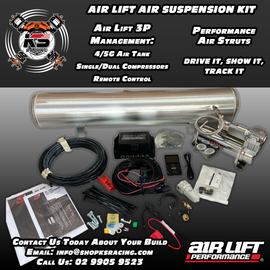 Holden Commodore VT-VY UTE Air Lift Performance 3P Air Suspension with KS RACING Air Struts — KS Racing Australia