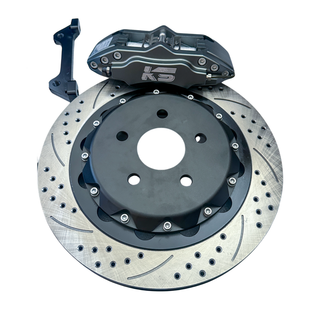 Nissan Silvia S13 Rear 4 Pot 356mm Disc - KS RACING BRAKE KIT — KS Racing Australia