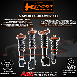 Lexus ES350 08-12 - KSPORT Coilover Kit — KS Racing Australia