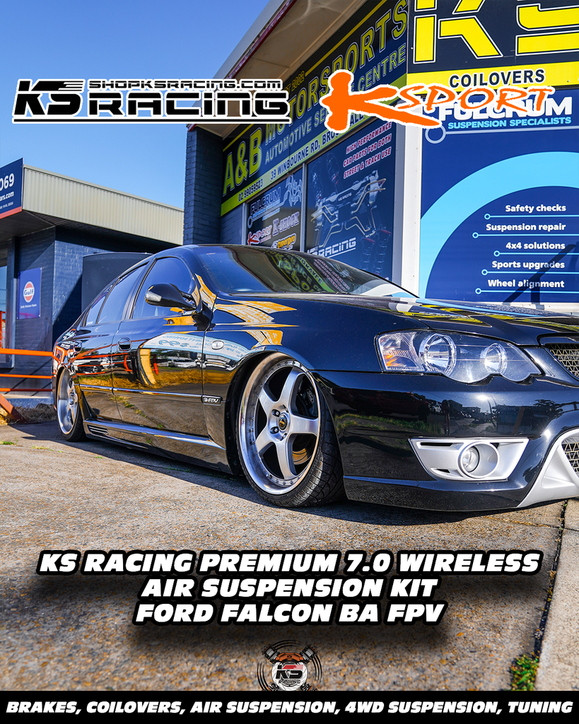 Ford Falcon BA-BF Premium Wireless Air Suspension Kit - KS RACING — KS Racing Australia