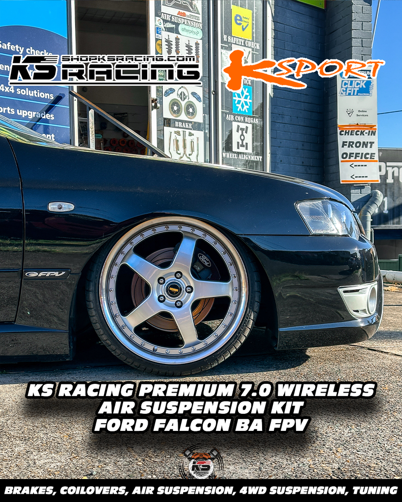 Ford Falcon BA Premium Wireless Air Suspension Kit - KS RACING — KS Racing Australia