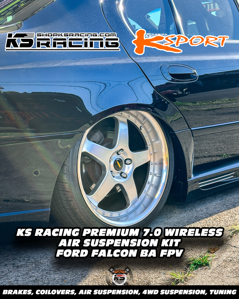 Ford Falcon BA-BF Premium Wireless Air Suspension Kit - KS RACING — KS Racing Australia