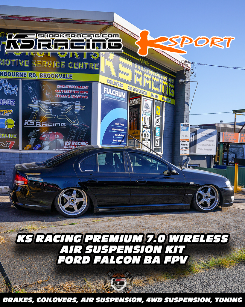 Ford Falcon BA Premium Wireless Air Suspension Kit - KS RACING — KS Racing Australia