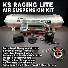 Load image into Gallery viewer, Holden Commodore VE/VF Rear Only Lite Air Suspension Kit - KS RACING — KS Racing Australia