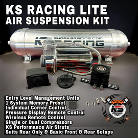 Ford Falcon BF Sedan Rear Only Lite Air Suspension Kit - KS RACING — KS Racing Australia