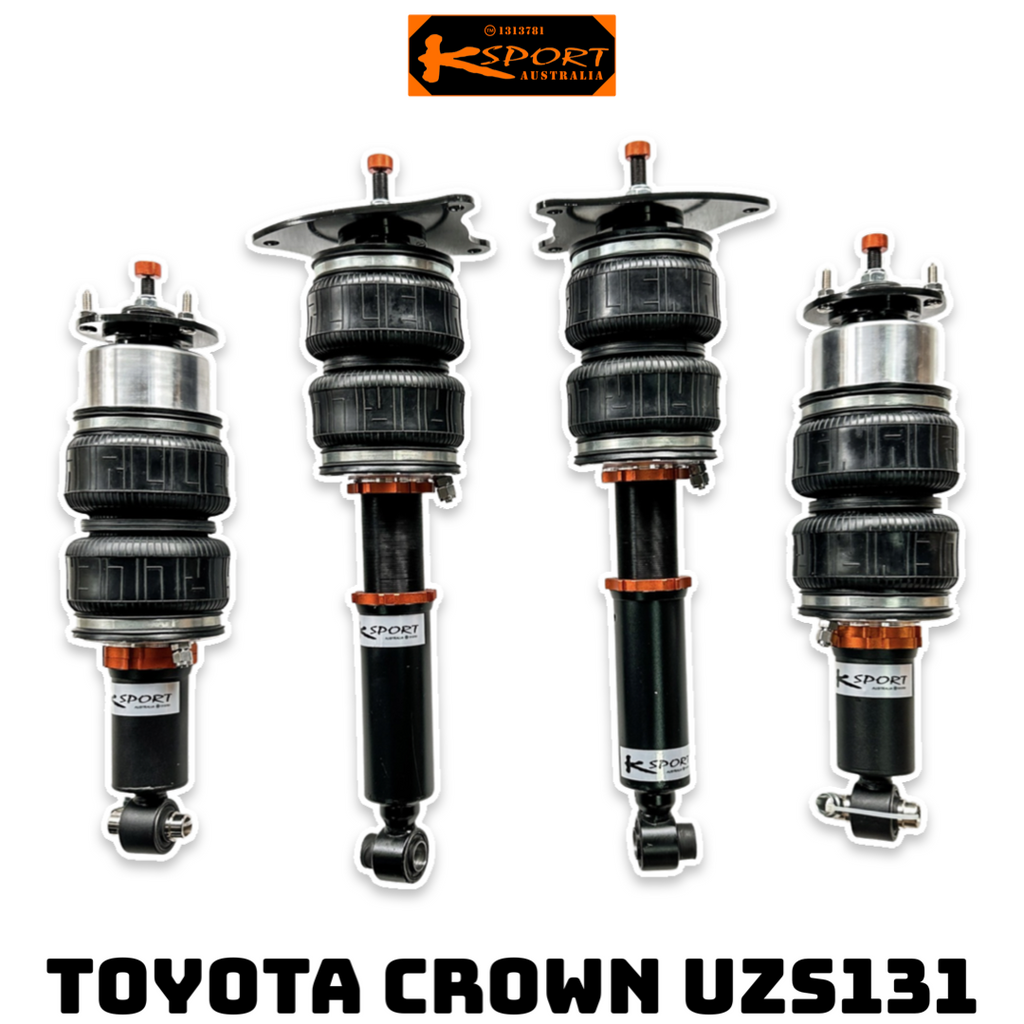 Toyota Crown S130 8th Gen UZS131 Air Suspension Air Struts Front and Rear - K SPORT — KS Racing Australia