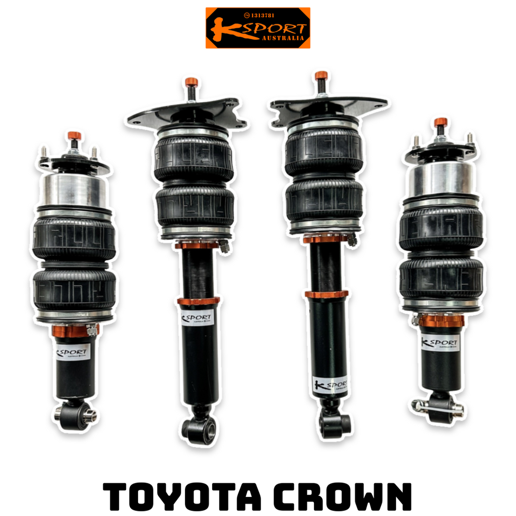 Toyota Crown S200 08-12 Premium Wireless Air Suspension Kit - KS RACING — KS Racing Australia