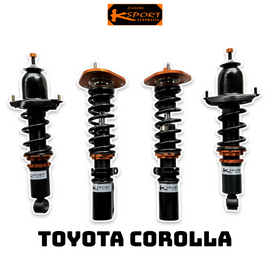 Toyota COROLLA ALTIS NZE121/ZZE130 01-07 - KSPORT Coilover Kit — KS Racing Australia