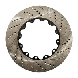 KS Brake Slotted & Drilled Rear Pair 330mm — KS Racing Australia