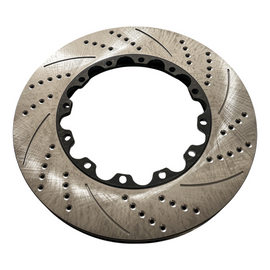 KS Brake Slotted & Drilled Rotor Front Pair 330mm — KS Racing Australia