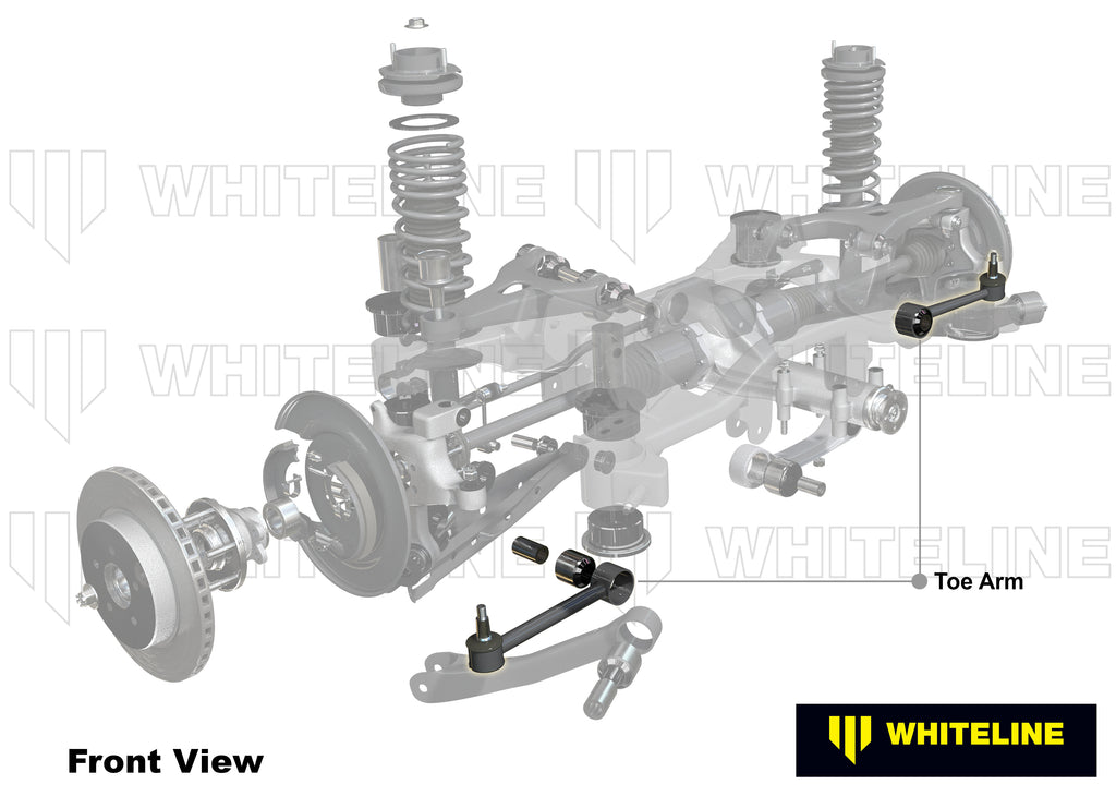 Rear Control Arm Lower Front - Arm to Suit Hyundai I30 incl N, Veloster and Kia Cerato - WHITELINE — KS Racing Australia