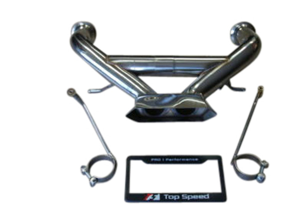 Lamborghini Aventador LP700-4 76mm T304 Stainless STRAIGHT PIPE Exhaust System — KS Racing Australia