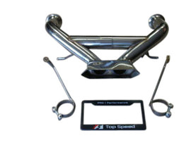 Lamborghini Aventador LP700-4 76mm T304 Stainless STRAIGHT PIPE Exhaust System — KS Racing Australia
