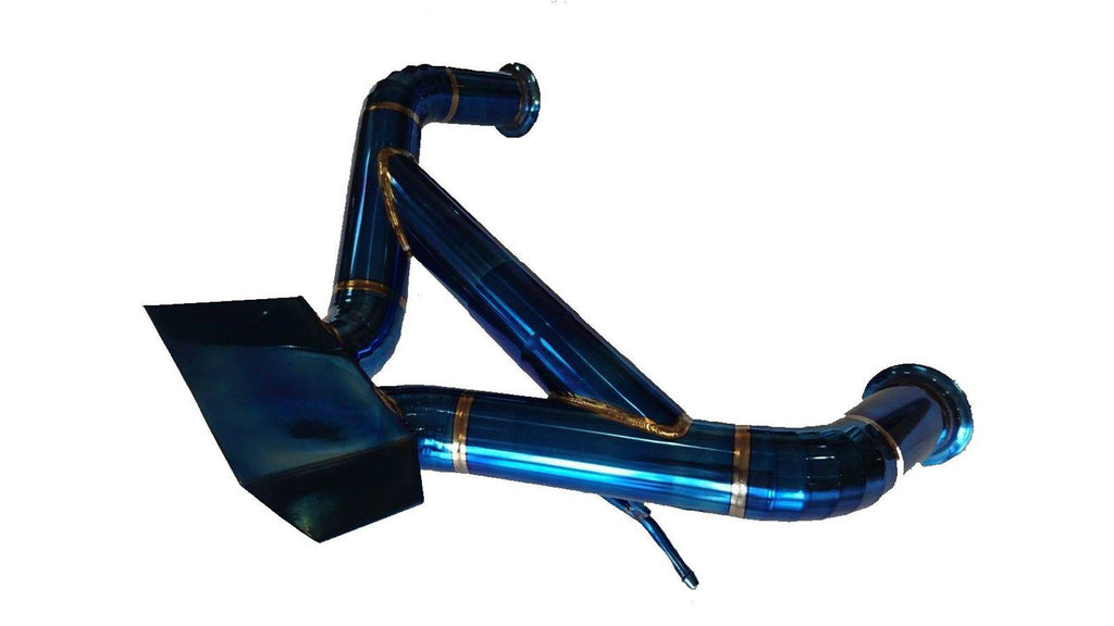 Lamborghini Aventador LP700-4 Full Blue Titanium Straight Pipe Exhaust System — KS Racing Australia