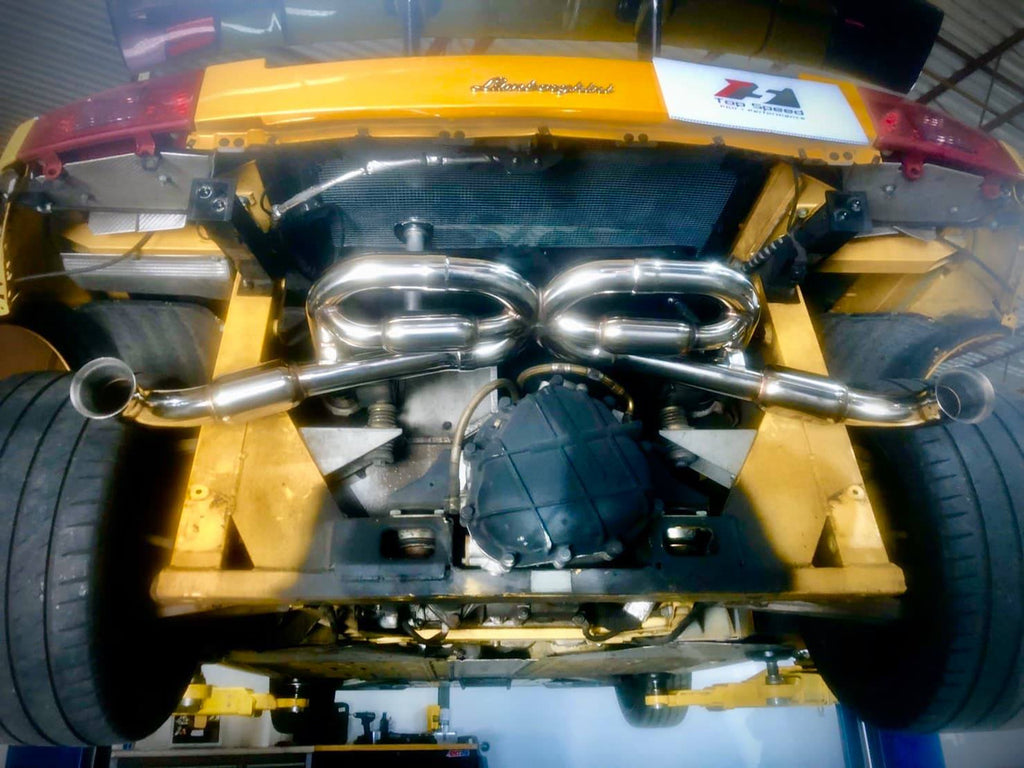 Lamborghini Gallardo 04-08 Straight Pipe F1 Spec Exhaust System W/O Valves — KS Racing Australia