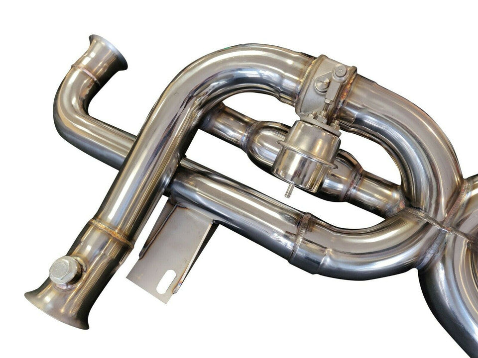 Lamborghini Gallardo 04-08 Straight Pipe F1 Spec Exhaust System with Valves — KS Racing Australia