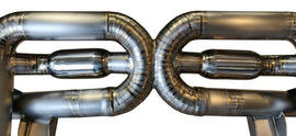 Lamborghini Gallardo 04-08 Titanium Straight Pipe F1 Spec Ti Exhaust W/O Valves — KS Racing Australia