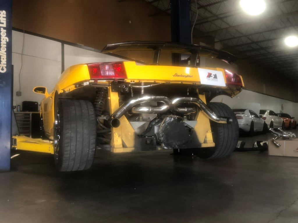 Lamborghini Gallardo Coupe & Spyder 04-08 Race Spec X-Pipe Exhaust System — KS Racing Australia