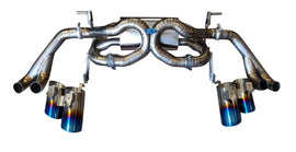 Lamborghini Huracan LP610-4 & LP580-2 2015-2020 Titanium Exhaust with valve function, Titanium — KS Racing Australia