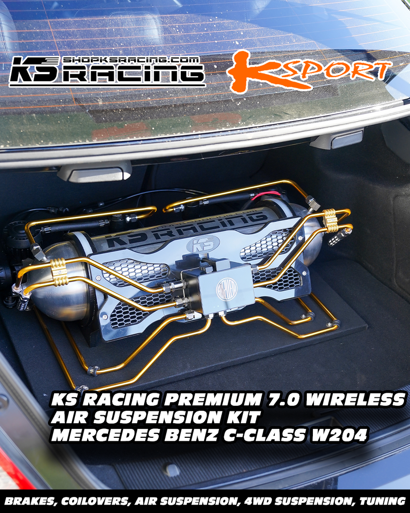 Mercedes Benz E300 AWD 18-20 Premium Wireless Air Suspension Kit - KS RACING — KS Racing Australia