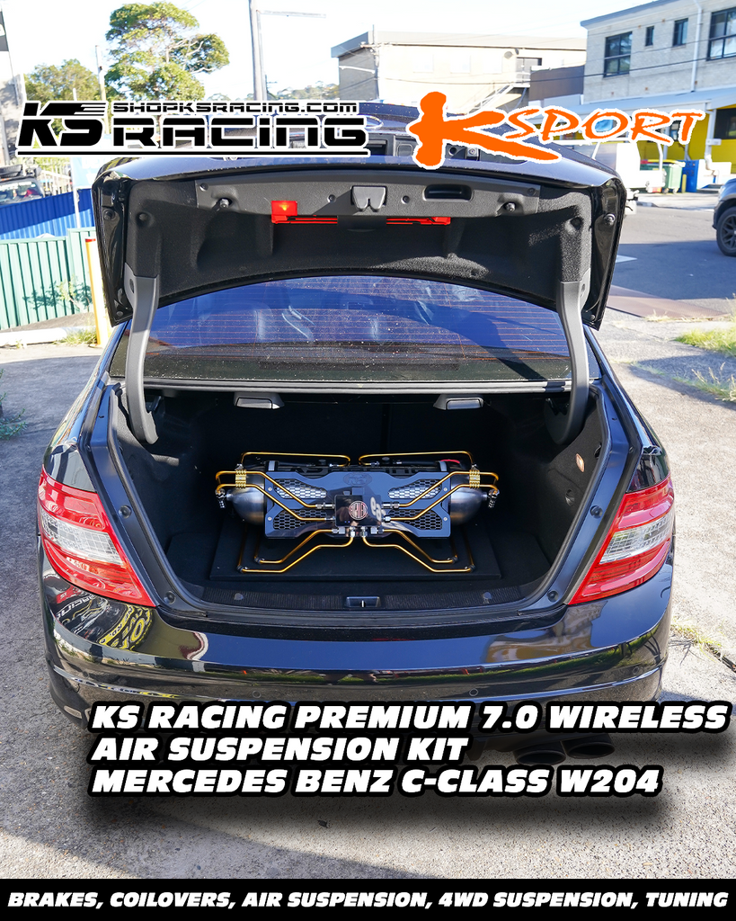 Mercedes Benz E63 RWD W212/S212 10-16 Premium Wireless Air Suspension Kit - KS RACING — KS Racing Australia