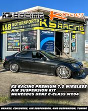 Load image into Gallery viewer, Mercedes Benz C-Class W204 Premium Wireless Air Suspension Kit - KS RACING — KS Racing Australia
