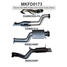 Load image into Gallery viewer, FALCON FG XR6 TURBO 2.5IN DUAL TURBO BACK - MANTA PERFORMANCE — KS Racing Australia