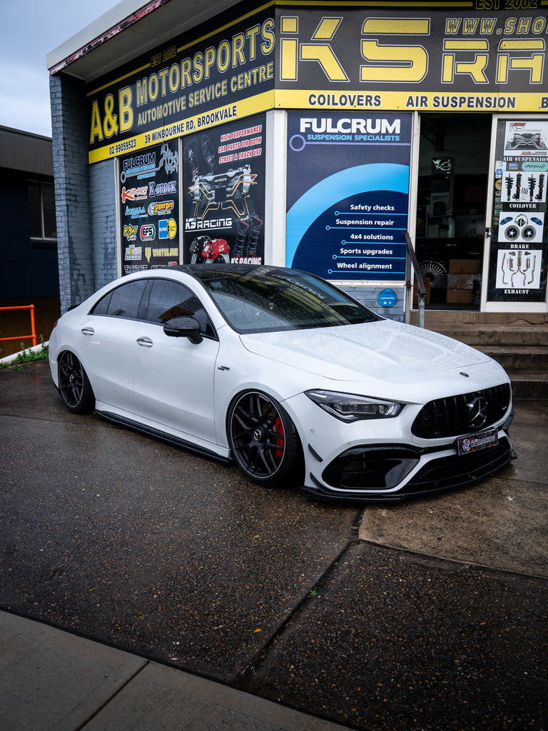 Mercedes Benz CLA45 AMG C118 53.2mm 19-UP Premium Wireless Air Suspension Kit - KS RACING — KS Racing Australia